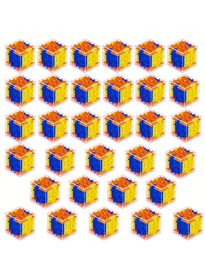 12pcs 3D Puzzle Maze Toys For Teens Christmas Halloween Gifts School Rewards - Image 1