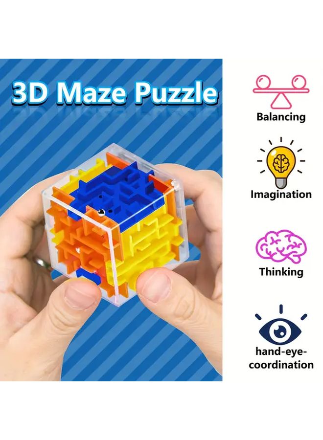 12pcs 3D Puzzle Maze Toys For Teens Christmas Halloween Gifts School Rewards - Image 4