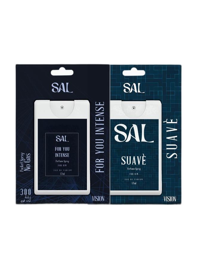 سال عطر سال فور يو إنتنس للجيب | ١٧ مل | ٣٠٠  بخة و عطر سال سوافي للجيب | ١٧ مل | ٣٠٠  بخة - Image 1