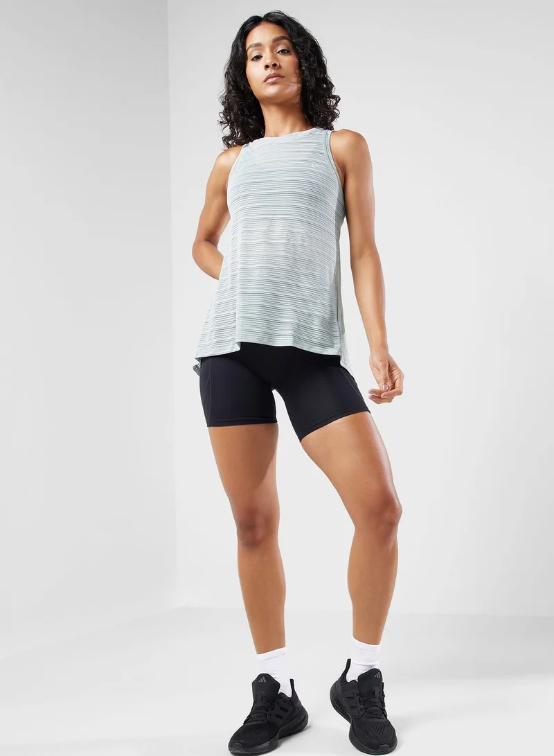 فورورد Cutout Slit Back Top