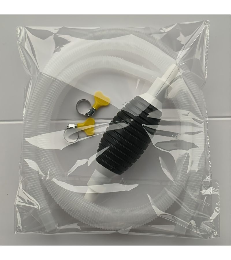 4 Piece Heavy Duty Manual Fuel Transfer Pump Kit Portable Hand Oil And Diesel Tool - Image 2