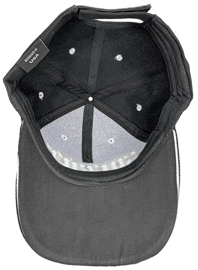 Freedom Farms Sheriff Hat Law Enforcement Baseball Cap - White Embroidery Sheriff Front & Bill - Hook & Loop Adjustable Size (US, Alpha, One Size, 1 Hat) - Image 5