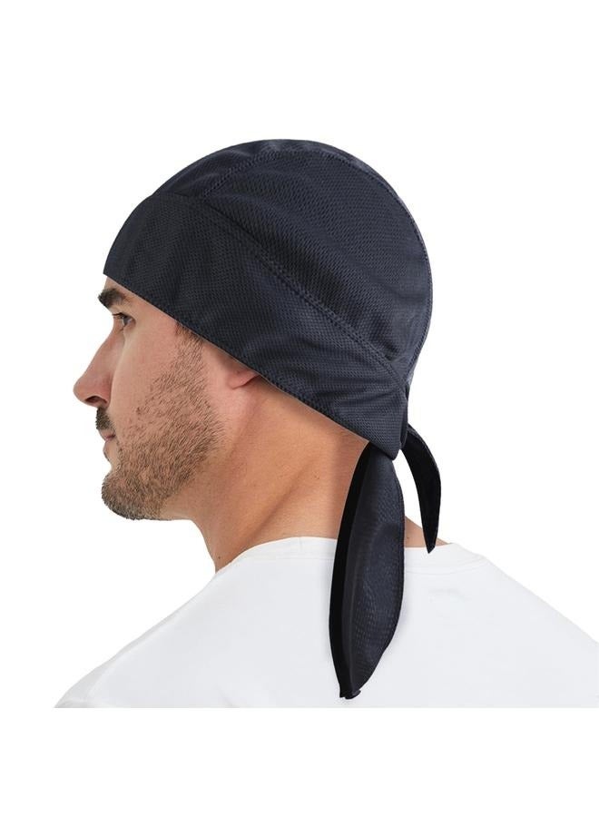 Generic Sports Headband Cycling Cap Head Wraps Quick-Drying Hats Sun UV Protection Pirate Hat Biker Beanie Adjustable Tie Non-Slip - Image 2