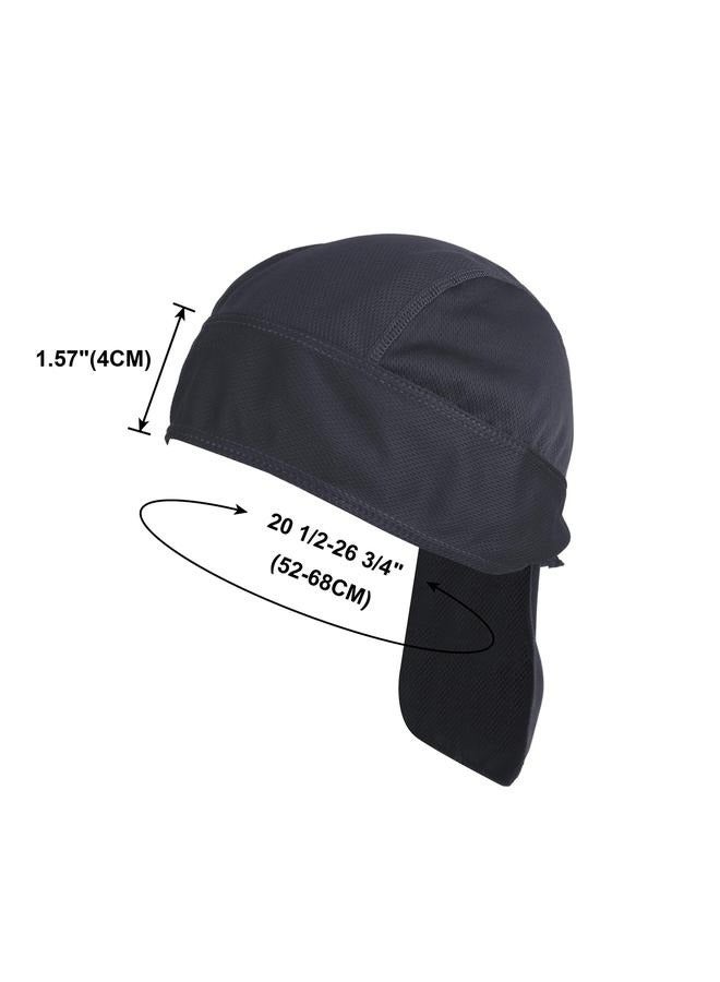 Generic Sports Headband Cycling Cap Head Wraps Quick-Drying Hats Sun UV Protection Pirate Hat Biker Beanie Adjustable Tie Non-Slip - Image 5