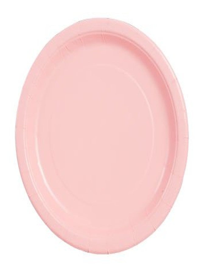 Party Color Paper Plates Pink 9" 40 Count