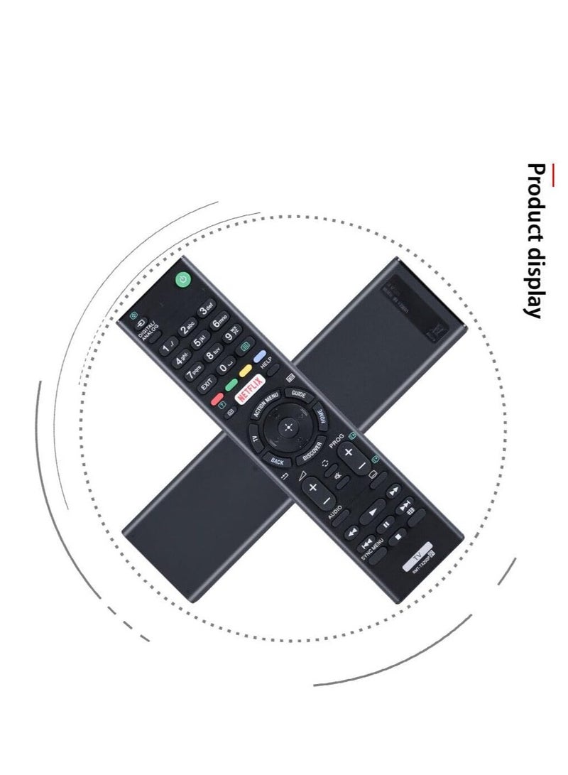 ELTRAZONE RMT-TX200P Replacement Remote Control for Sony Bravia TV – Compatible with KD-65X7500D, KD-55X7000D, KD-49X7000D – Includes Battery - Image 5