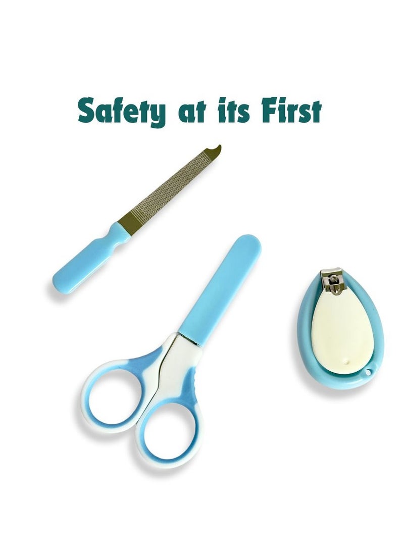 turtees Manicure Pedicure Kit Set for Babies Toddlers Baby Care Products Baby Grooming Kit for New Born Boy and Girl 20 Grams Multicolor Pack of 1 - Image 2