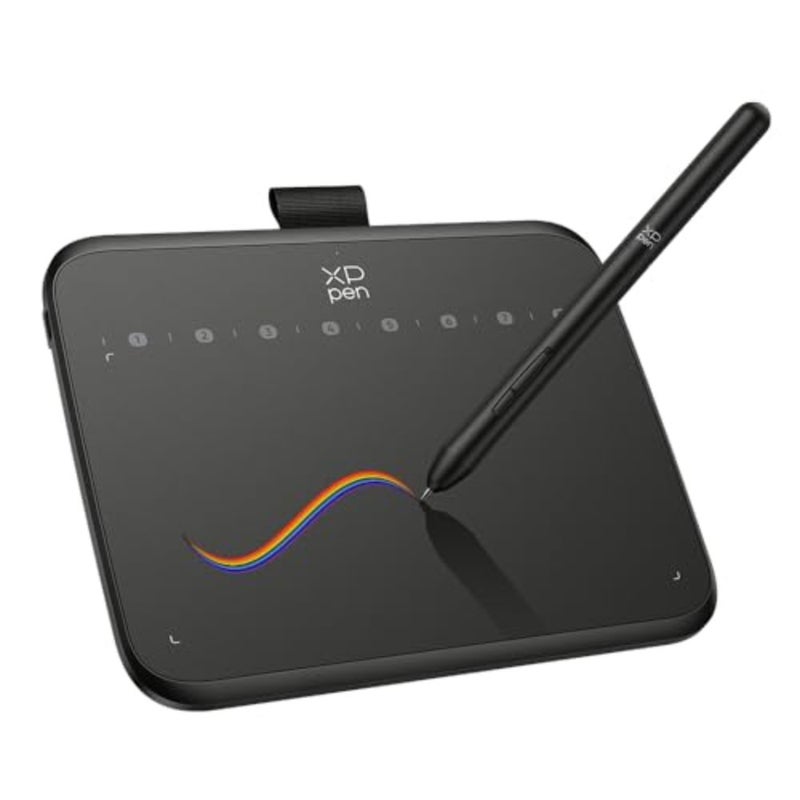 6 * 4 inch Drawing Tablet with 16384 Pressure Levels IT640 Digital Graphic Art Tablet Battery-Free Stylus 60° Tilt Support OSU Drawing Pad for Beginner Compatible with Android Windows macOS - Image 1