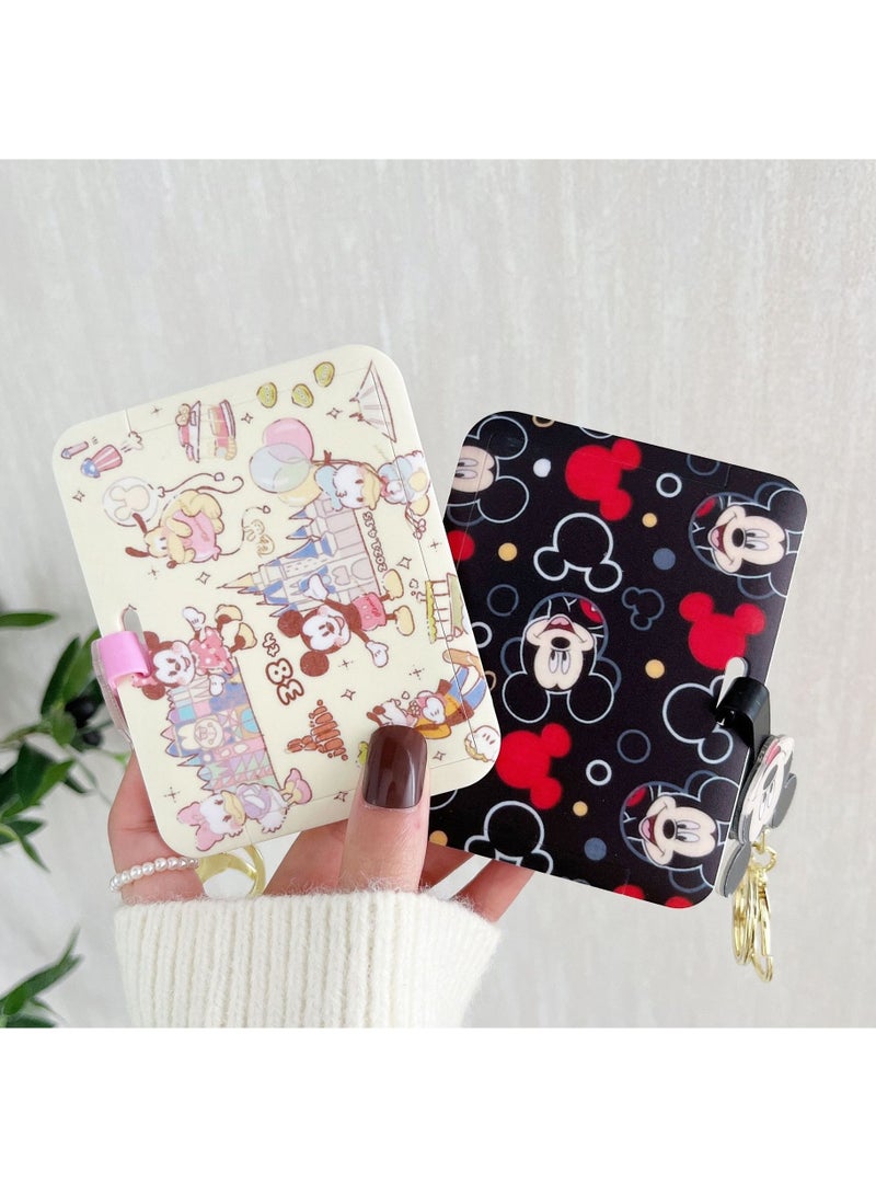 EHOME Disney Mickey Mouse Cartoon Retractable Bungee Cord Keychain Card Holder  - Image 4