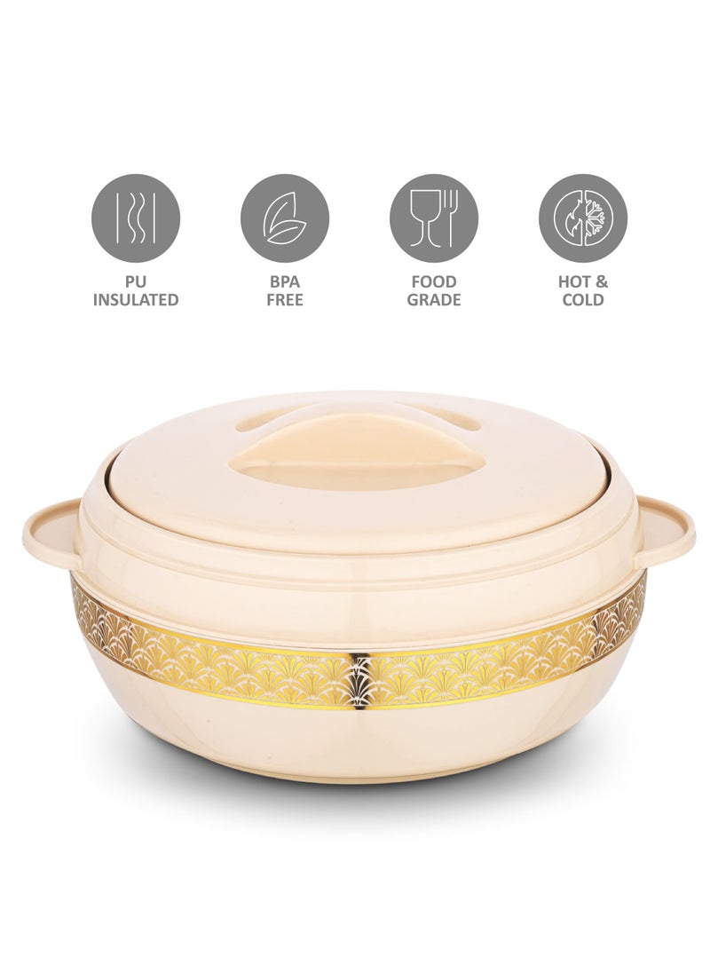 Dream Stainless Steel Insulated Casserole Beige 5000ML - pzsku/Z6CCCE061D0DF739CE2B7Z/45/_/1738060871/7fb88afa-8409-4ced-9c69-10d11e4dc5f1