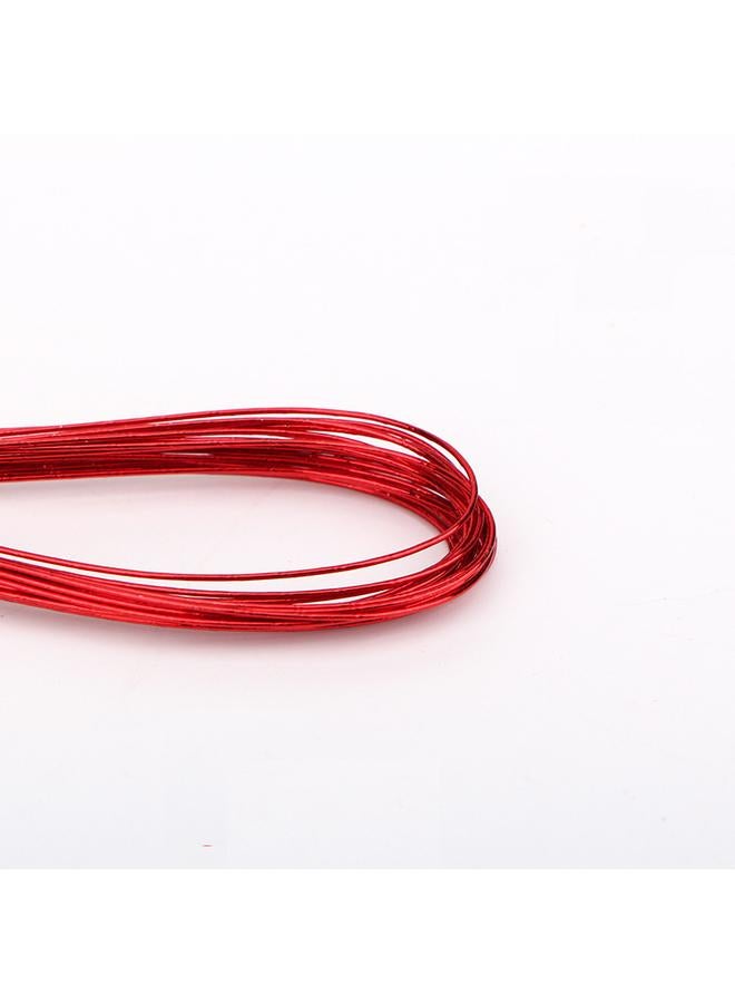 Bluejw Postage No. 22 No. 24 Color Fine Wire Mesh Flower Material Color Soft Tie Line DIY Handmade Flower Art Iron Ficus - Image 1