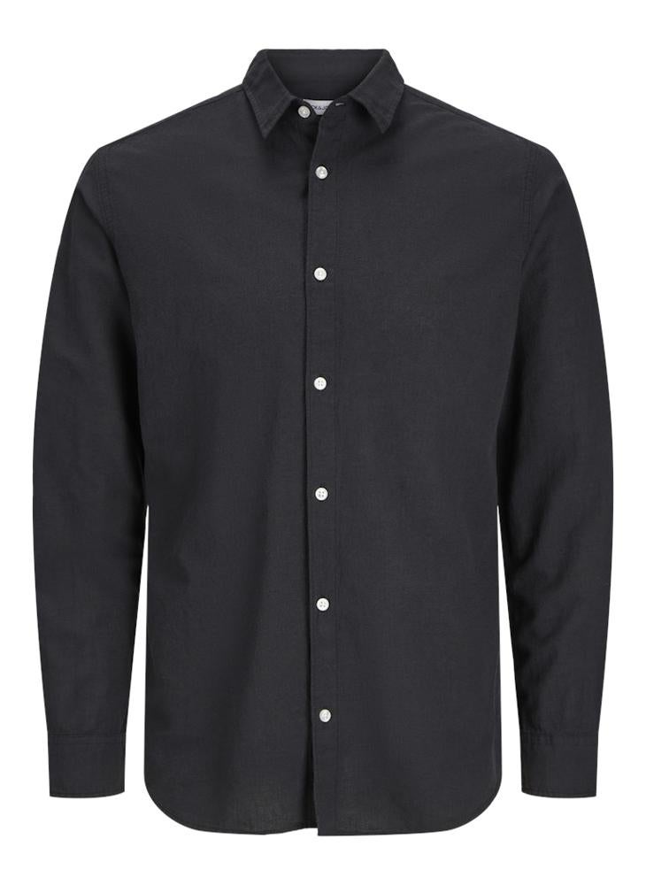 JACK & JONES Solid Regular Fit Full Sleeve Shirt - Image 5