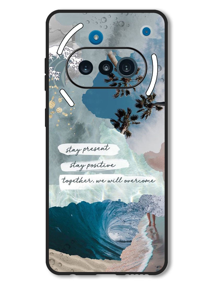 Theodor Case Compatible with Nothing Phone 3a Protection Shockproof Bumper Cover Stay Present - Image 1