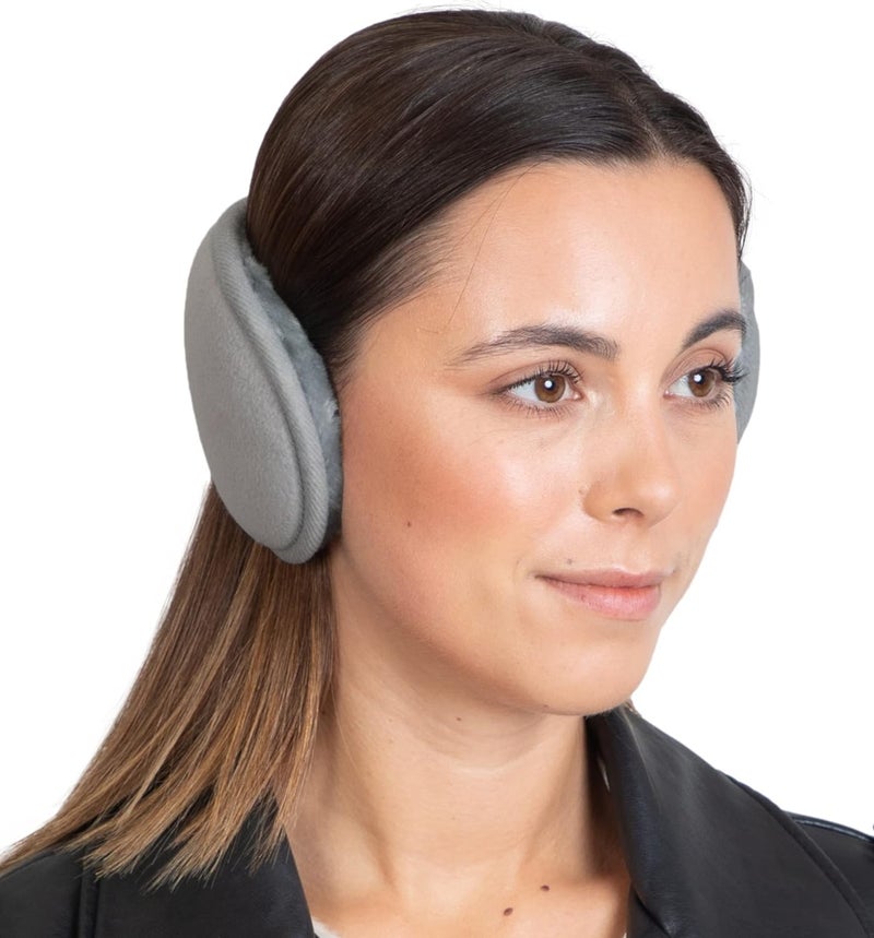NORTHWIND Winter ear muffs for men, ear muffs for women, ear cover for winter, Behind The Head Style Winter Earmuffs for Men & Women (Grey) - Image 1