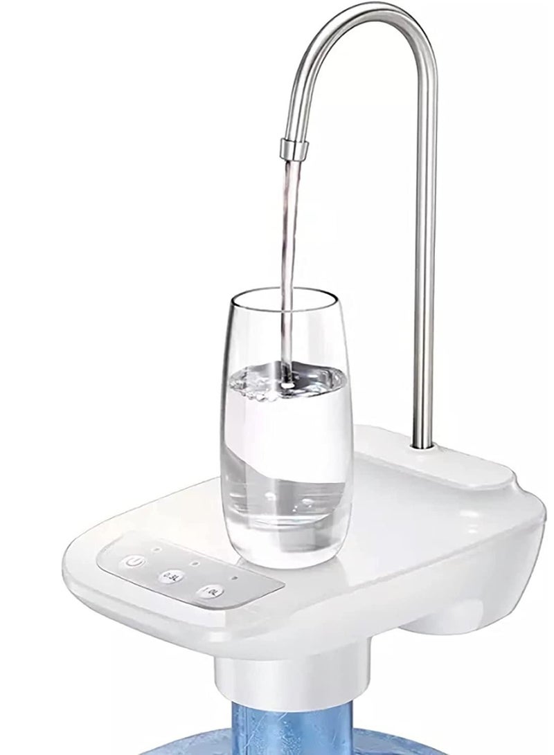 Water dispenser Pump with Tray USB Rechargeable Automatic Water Dispenser Wireless Portable Water Pump  - Image 1