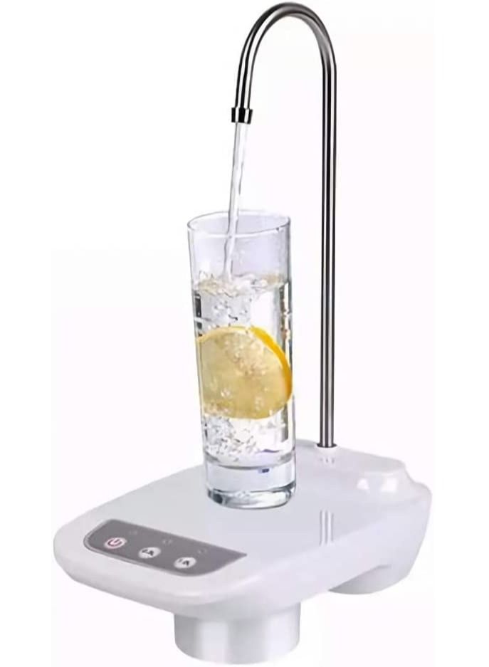 Water dispenser Pump with Tray USB Rechargeable Automatic Water Dispenser Wireless Portable Water Pump  - Image 4