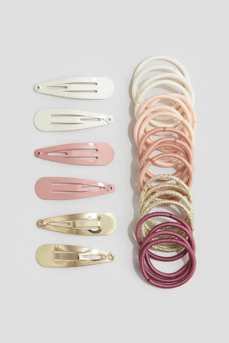 H&M Hair elastics and clips