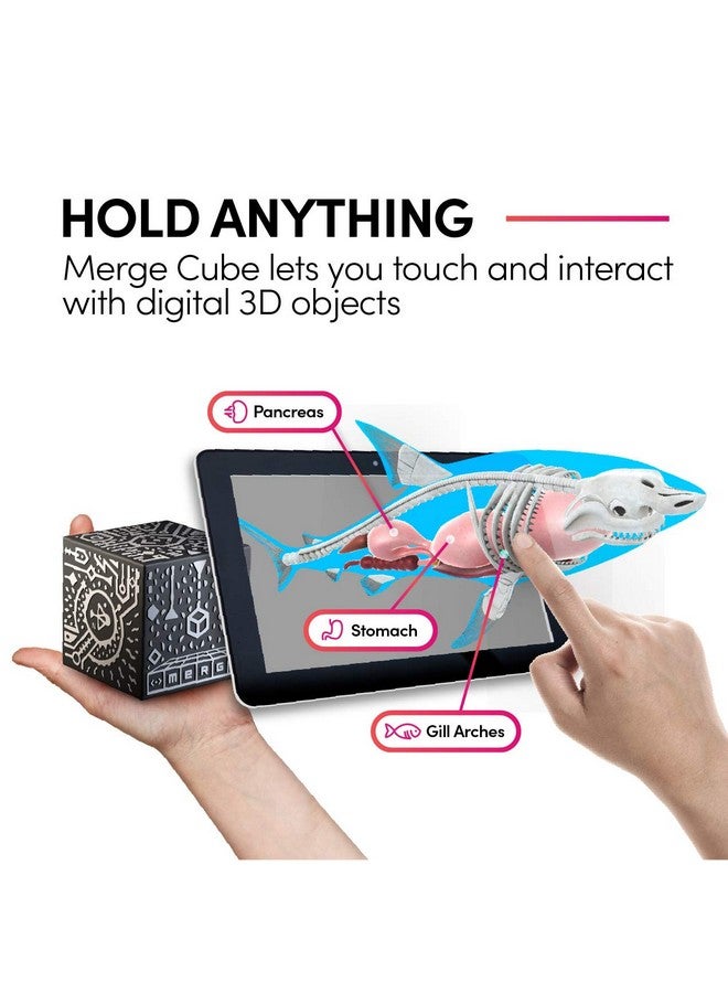 Merge Cube Augmented & Virtual Reality Science & Stem Toy Educational Tool Hands On Digital Teaching Aids Science Simulations Home School, Remote & In Classroom Learning Ios & Android - Image 2