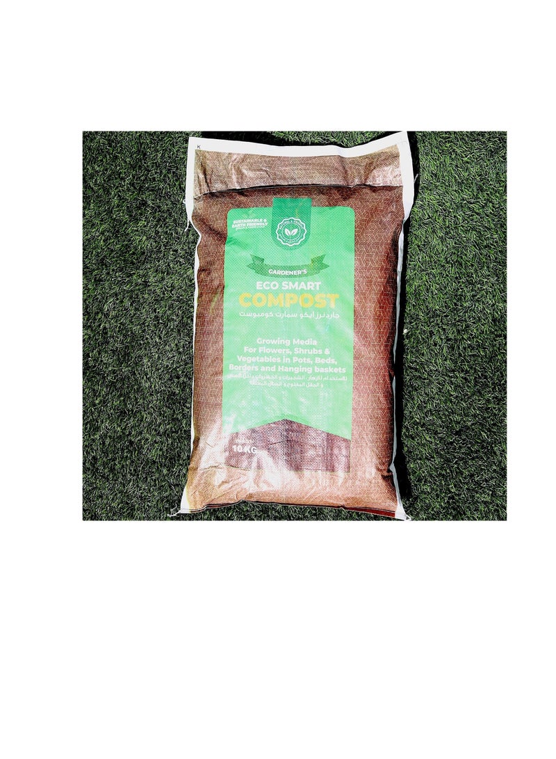 GARDENER'S GARDENER’S Eco Smart Compost Premium Decomposed Plant Material 25 kg bag  - Image 3