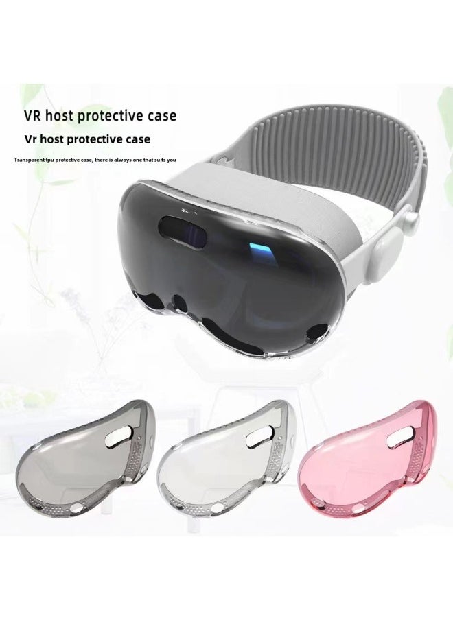 Generic - For Apple VisionPro Transparent Case Apple Vision Pro VR Glasses Case HD-Specifications:Transparent Tpu Four-line Bit - Image 1