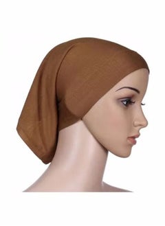 Muslim Headscarf, Scarf Hat  Women's Hair Accessories Headscarf Mercerized Cotton Wrapped Headscarf  Non Slip  Soft  Lightweight  Sleep Hair Mask Headgear