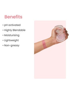 Earth Rhythm Earth Rhyhtm Glass Tint Ph Activated Lip & Cheek Tint, Highly Blendable, Non Greasy With Goodness Of Vitamin E & Jojoba Oil - 5Gm  - Image 3