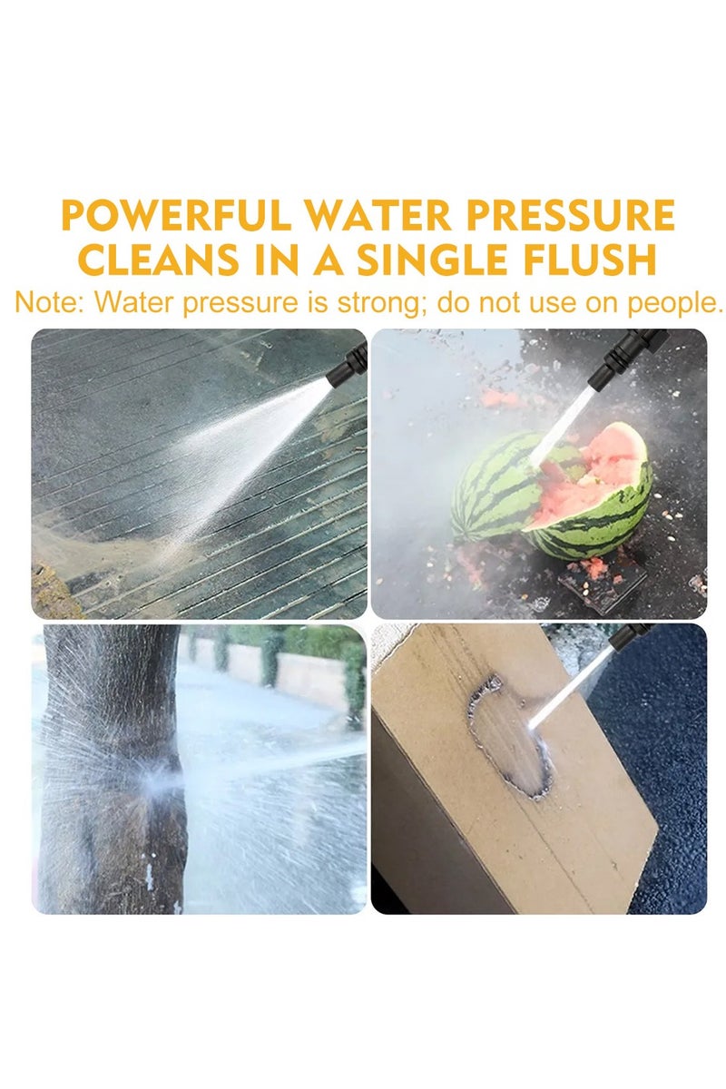 ايتي لايف غسالة ضغط كهربائية محمولة - 3000 واط 2800 رطل لكل بوصة مربعة - محمولة باليد بثلاث فوهات مختلفة للسيارة والسيارات والحديقة والفناء والسياج والممر - Image 4