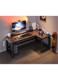 NKX Computer and Multifunction Table Home Office Workstation 120X80 cm (Right Corner)  - Image 2