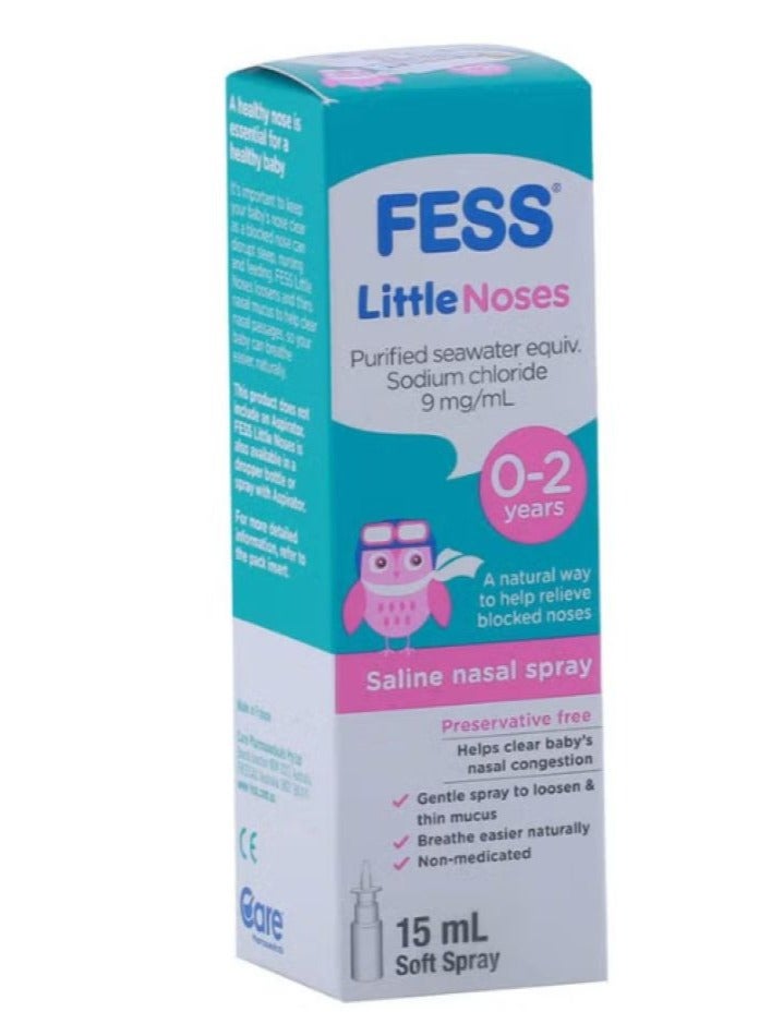 FESS Little Noses Spray Without Aspirator 15Ml 