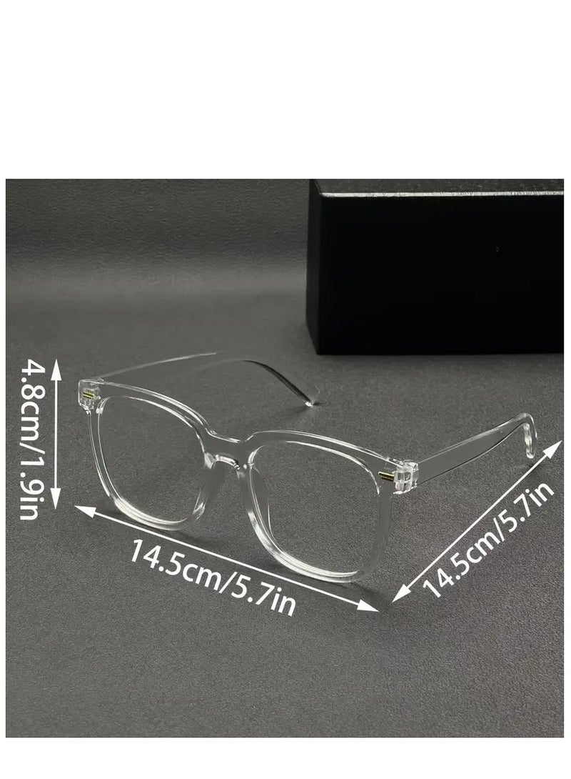 Generic Blue Light Blocking Glasses Computer Reading Gaming TV Phones Eyeglasses Fashion Anti Eyestrain UV Eyewear for Women Men  - Image 5