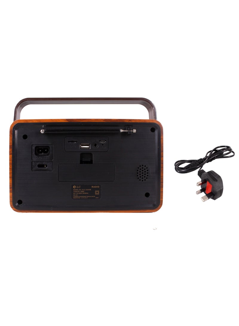 دي إل سي  راديو محمول يعمل بتقنية البلوتوث DLC-32245B - Image 4