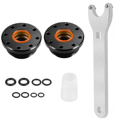 KOHUIPU HC5345 Seal Kit for SeaStar Hydraulic Steering Cylinder Seal Kit with Pin Wrench HS5157, Seastar Seal Kit compatible with HC5340, HC5341, HC5342, HC5343, HC5344, HC5346,HC6750, HC6751,HC6754,HC6755 - Image 1