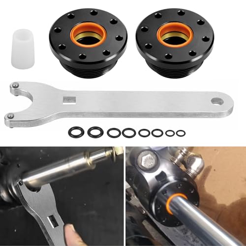 KOHUIPU HC5345 Seal Kit for SeaStar Hydraulic Steering Cylinder Seal Kit with Pin Wrench HS5157, Seastar Seal Kit compatible with HC5340, HC5341, HC5342, HC5343, HC5344, HC5346,HC6750, HC6751,HC6754,HC6755 - Image 2