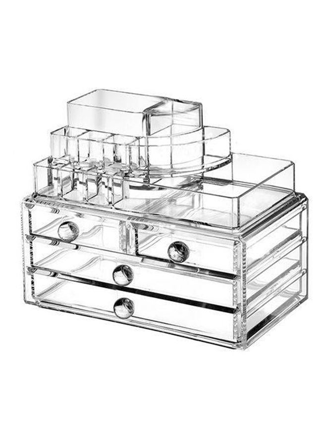 Acrylic Cosmetic Organizer And Makeup Box Case Clear