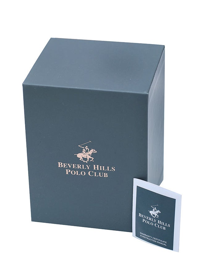 BEVERLY HILLS POLO CLUB - Beverly Hills Polo Club Women's VJ21 Movement Watch, Analog Display and Leather Strap - BP3310X.432, Dark Brown - Image 1