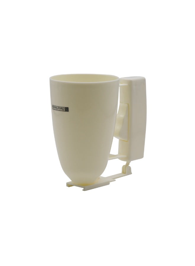 Royalford 420ml Manual Luqaimat Maker RF13053 Multipurpose, for Uniform Portions and Textures, Versatile Use/ Perfect for Waffles, Cupcakes, Muffins, Pancakes, Dumplings - Image 4