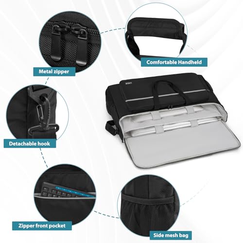 LASUK 27-32" Monitor Transport Carrying Case(up to 2), Going Out Tote Bag Transporting LCD Screens, Monitors and TVs, for Travel, Work - Image 4