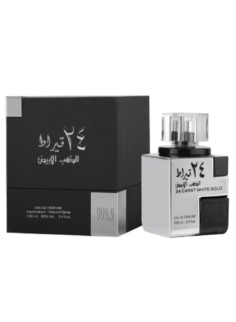 Lattafa 24Carat White Gold EDP 100ml - Image 2