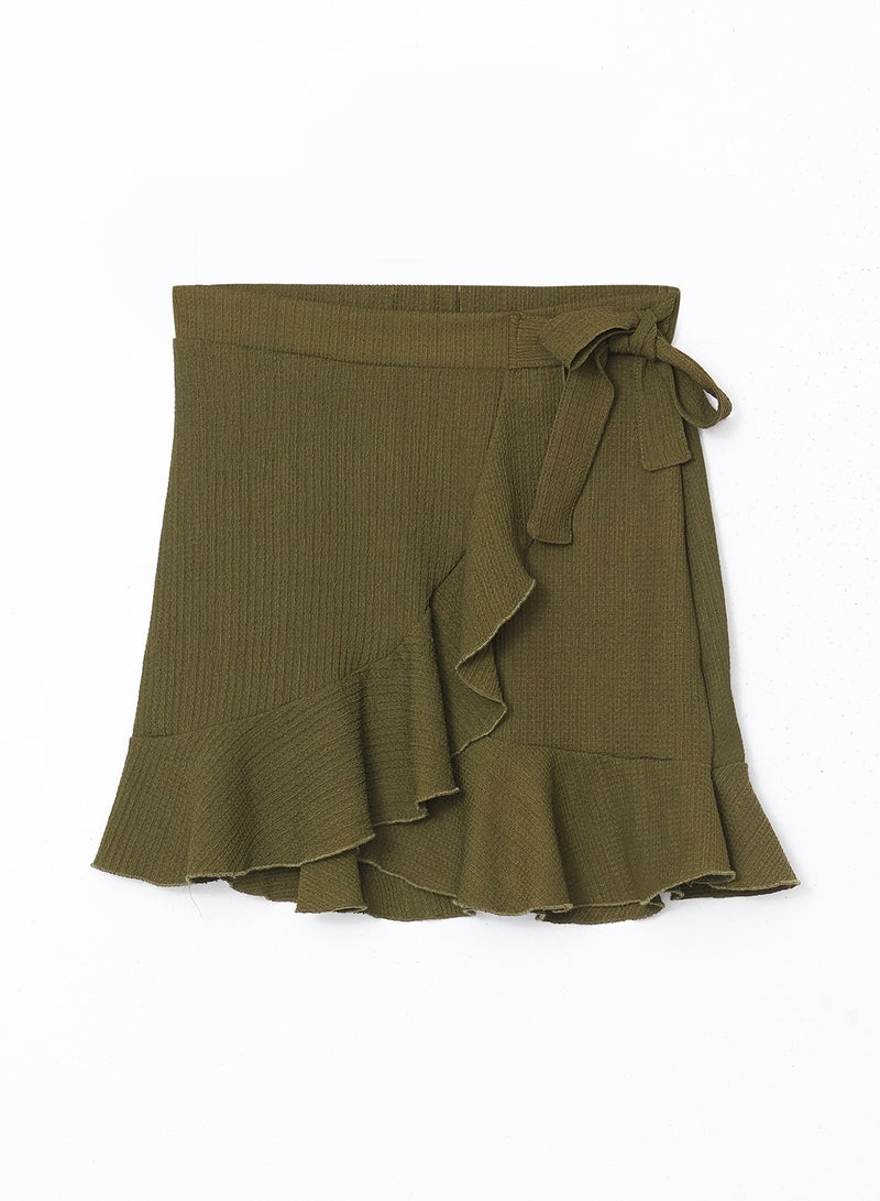 LC WAIKIKI Elasticated Waist Textured Women's Skirt - Image 5