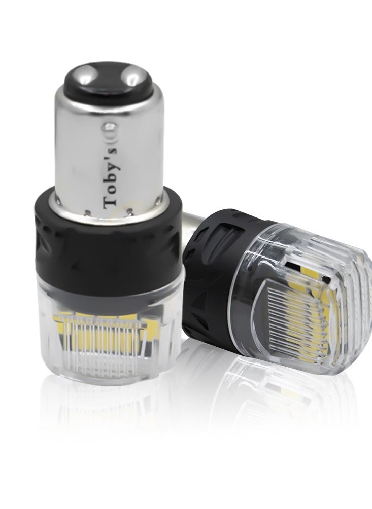 Toby's Toby's Super Bright Power T20 1157 16SMD LED Bulbs with 4218 Chip replacement for Back Up Reverse Brake Lights (White)  - Image 1