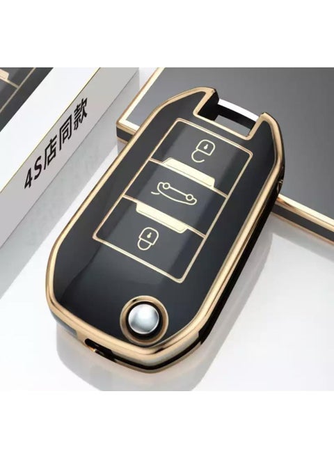 Citroen C3 C4 C5 Jumpy Elysee Key Case Switchblade Model