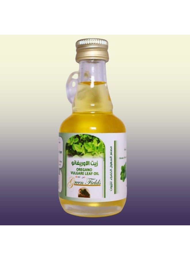 جرين فيلدز زيت الأوريجانو العطري الطبيعي والعضوي 100%، 40 مل - زيت عطري عضوي مقطر بالبخار - زيت عطري عشبي للعافية، مناسب لأجهزة التبخير والتدليك - Image 2