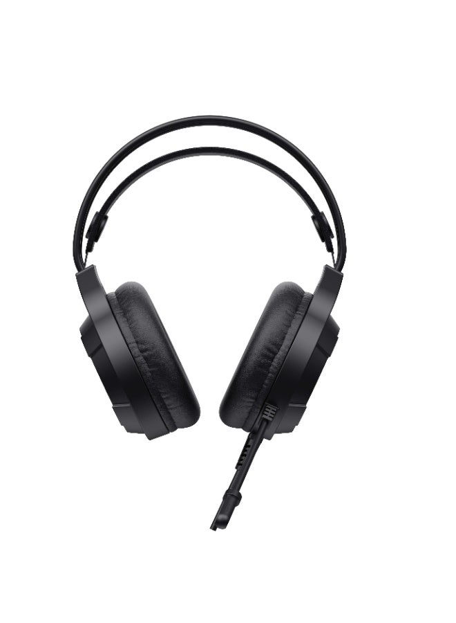 هافيت سماعة الألعاب السلكية Havit H2049D RGB فوق الأذن مع ميكروفون قابل للفصل وصوت محيطي 3.5 مم - Image 3
