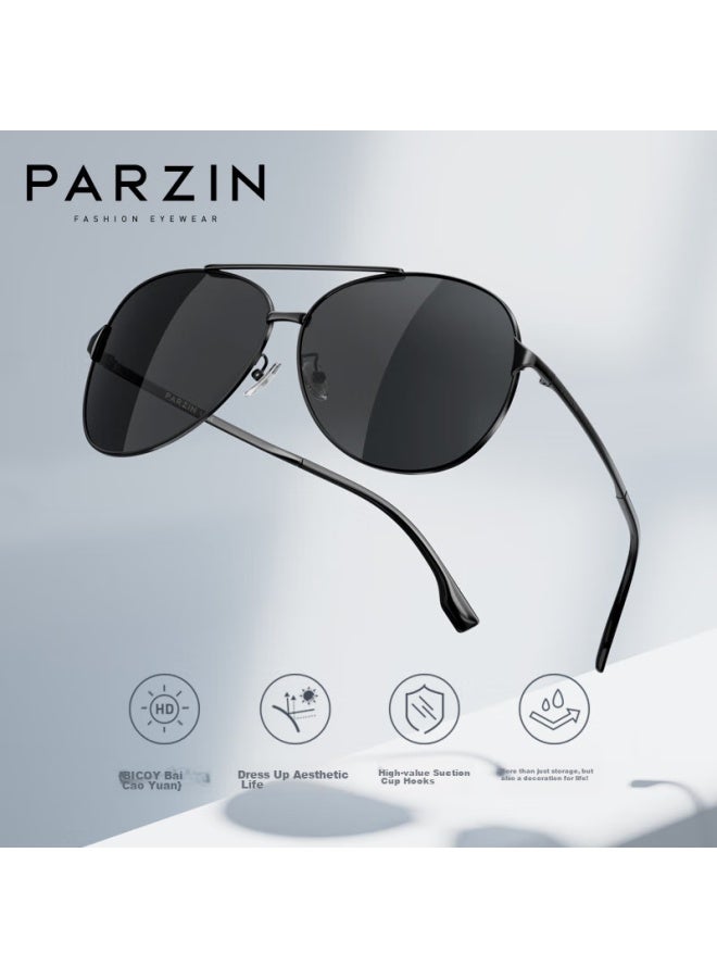 Parzin Polarized Sungl For Men, Fashionable And Simple, Outdoor Fishing, Sun Protection, Safe Driving, Trendy Sungl - Image 2