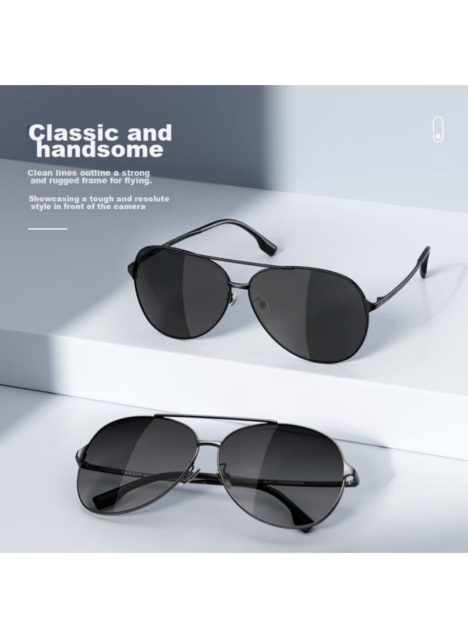 Parzin Polarized Sungl For Men, Fashionable And Simple, Outdoor Fishing, Sun Protection, Safe Driving, Trendy Sungl - Image 3
