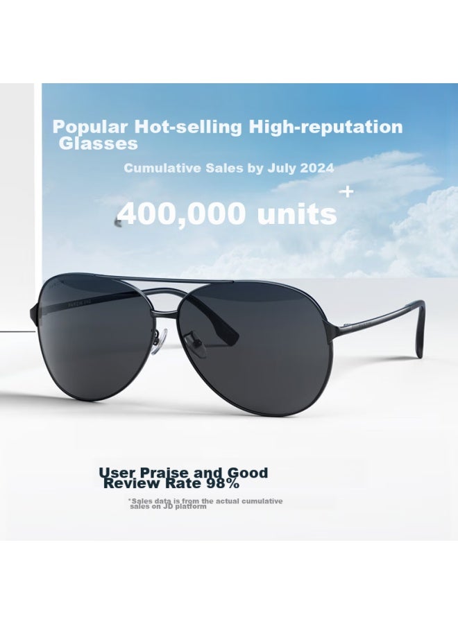 Parzin Polarized Sungl For Men, Fashionable And Simple, Outdoor Fishing, Sun Protection, Safe Driving, Trendy Sungl - Image 1