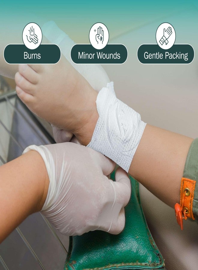 TenderGentle Hydrogel Wound Dressings - 15 Burn Gel Pads for Burns, Minor Wounds, and More - 4x4 Burn Bandages with Hydrogel and Vitamin E - Good for Medical Facilities, First Aid Kits, and Nursing Homes - Image 4