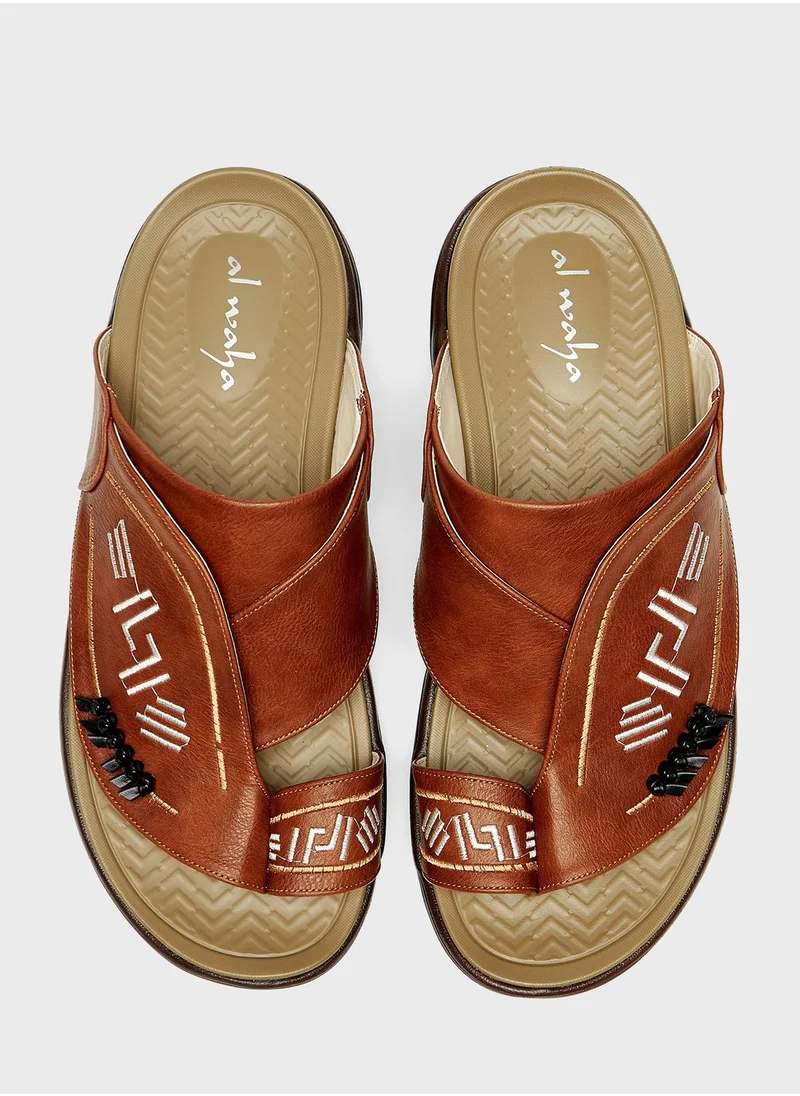 الواحة Casual Comfort Arabic Sandals