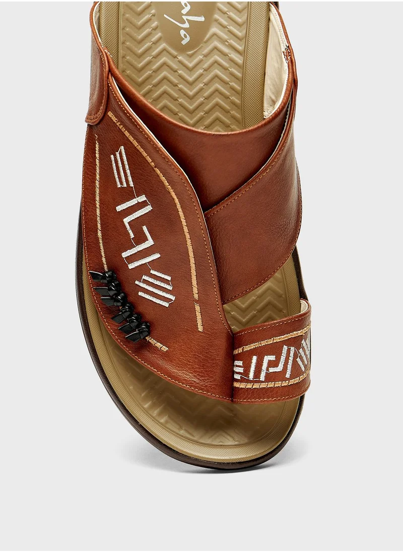 الواحة Casual Comfort Arabic Sandals