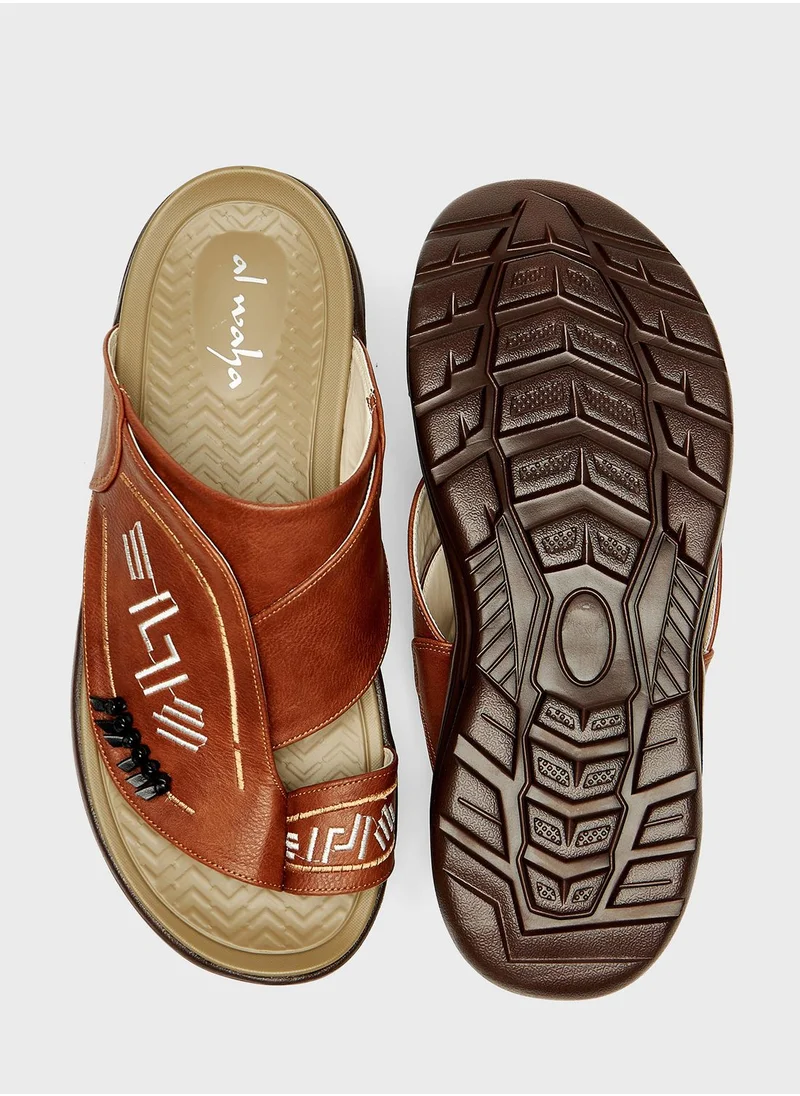 الواحة Casual Comfort Arabic Sandals